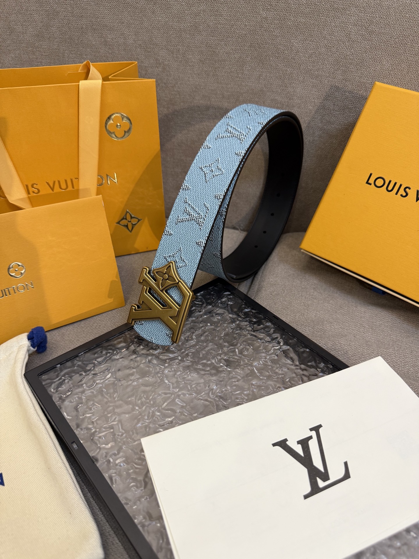 [TOP] Louis Vuitton LV  Belt - Blue