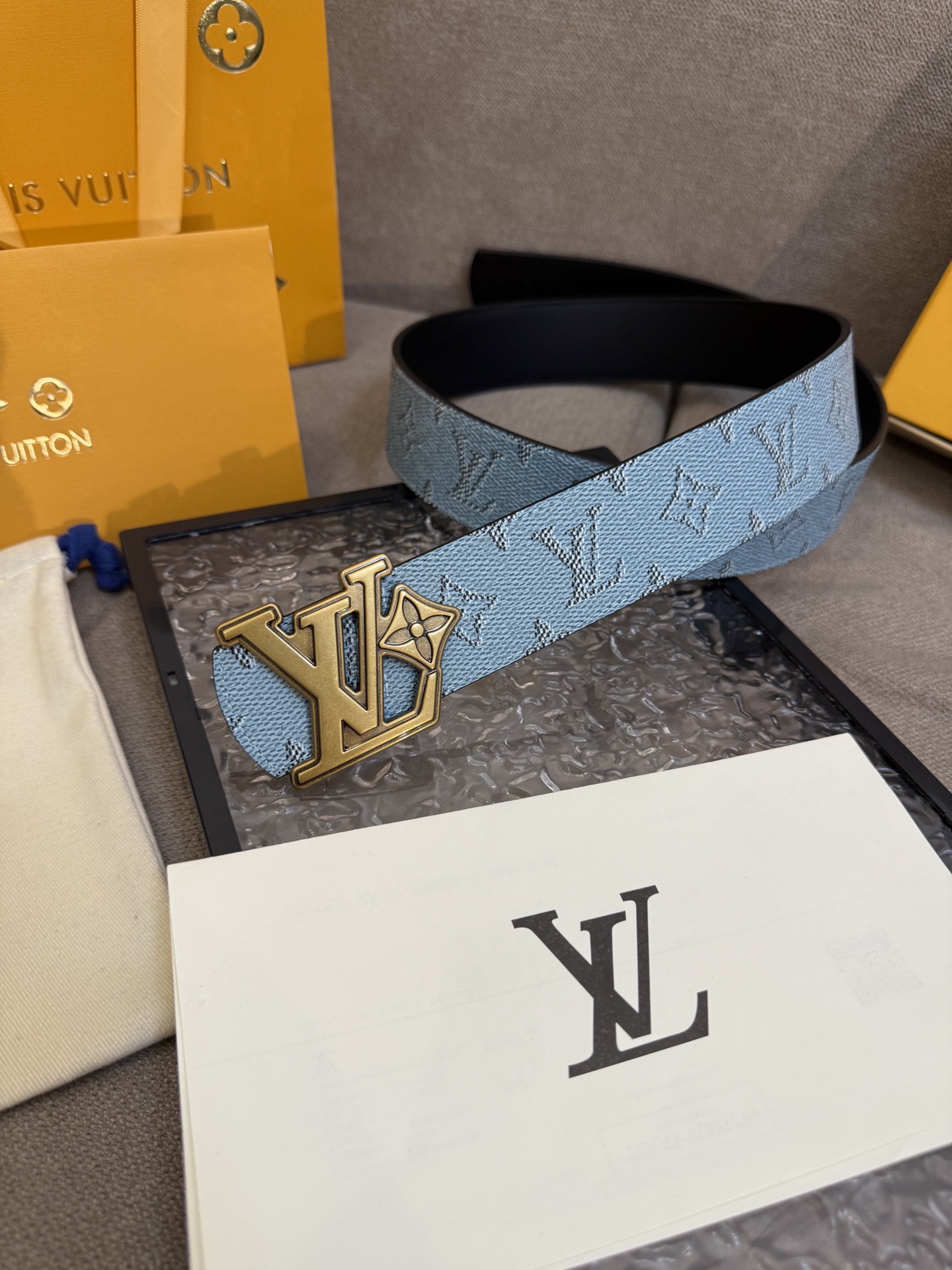 [TOP] Louis Vuitton LV  Belt - Blue