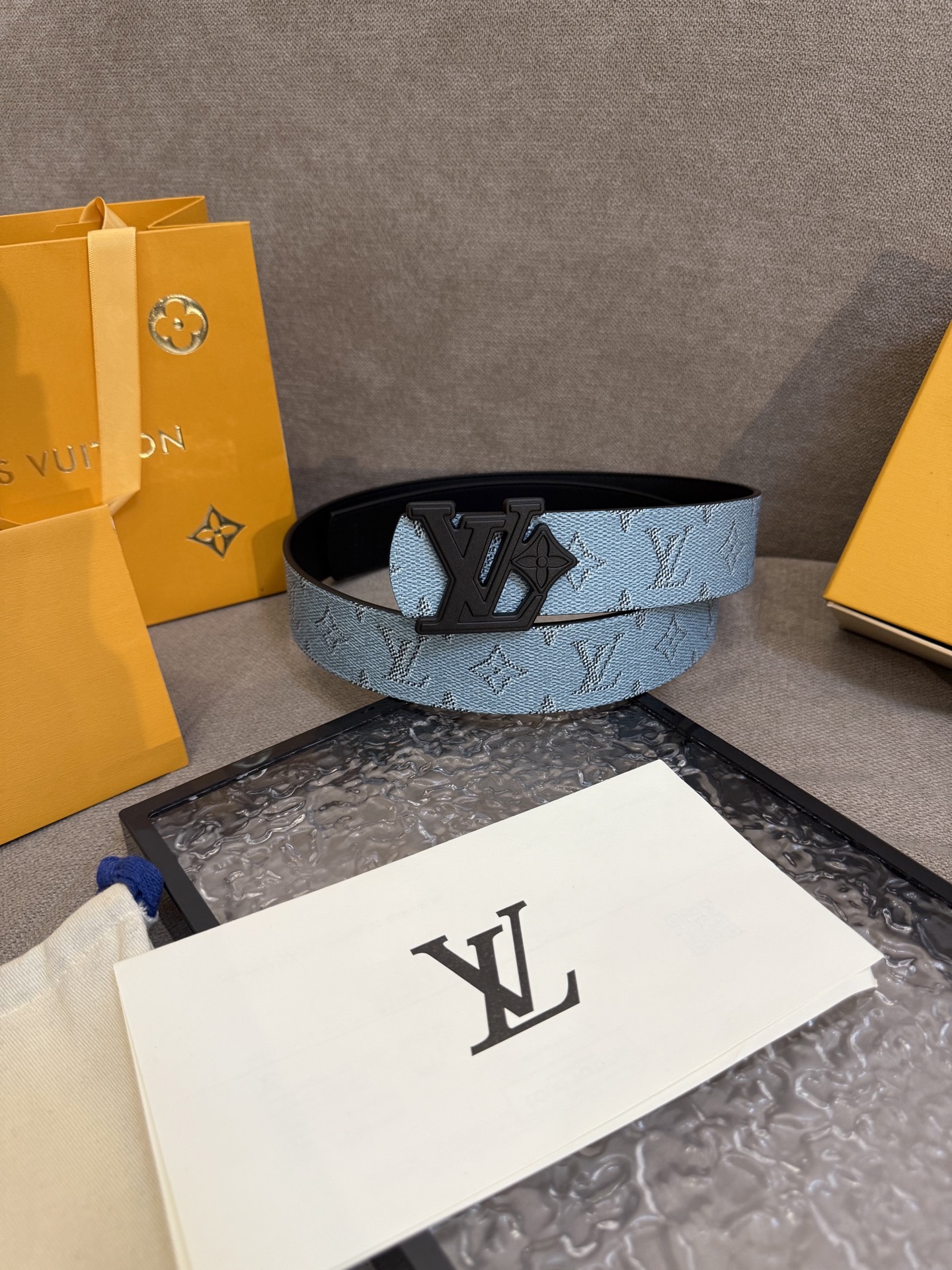 [TOP] Louis Vuitton LV  Belt - Blue