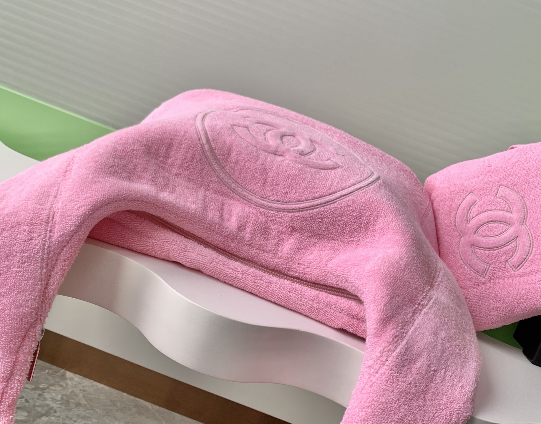 [TOP] CHANEL Coco Beach Bag 38-58-20 cm - Pink