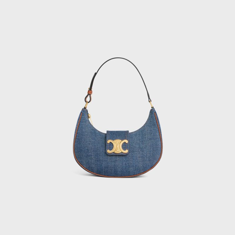 [TOP] CELINE Ava Bag 23x13.5x6cm - Denim Blue