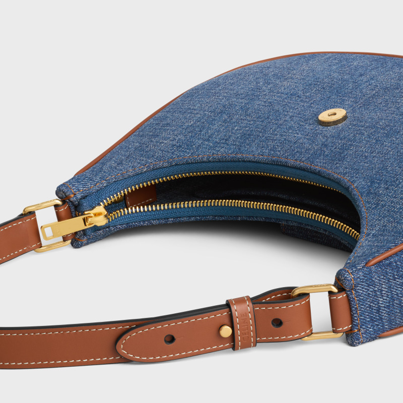 [TOP] CELINE Ava Bag 23x13.5x6cm - Denim Blue