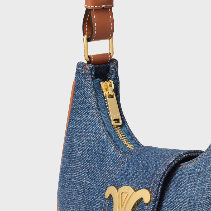 [TOP] CELINE Ava Bag 23x13.5x6cm - Denim Blue