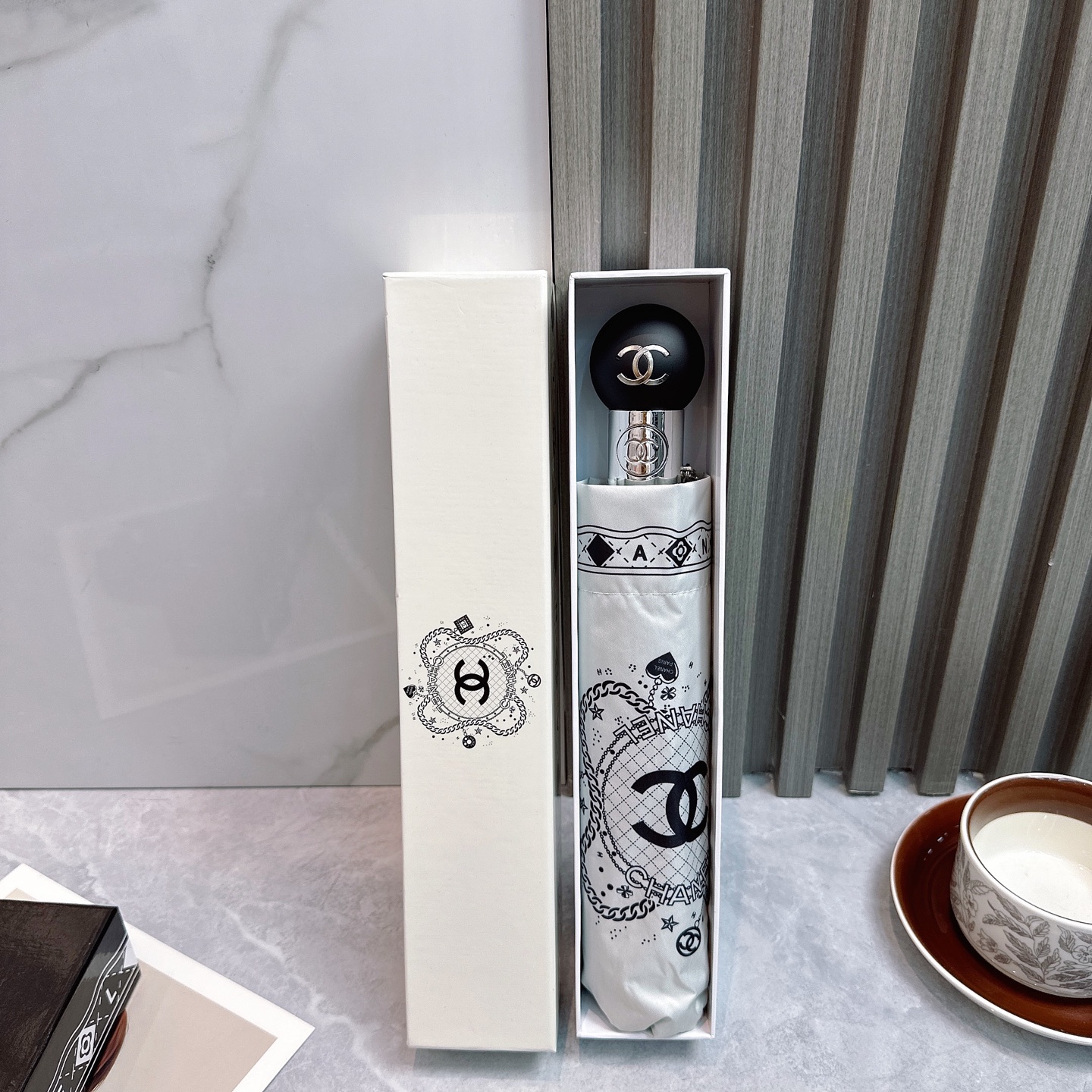 [TOP] CHANEL Umbrella - 2 Colors