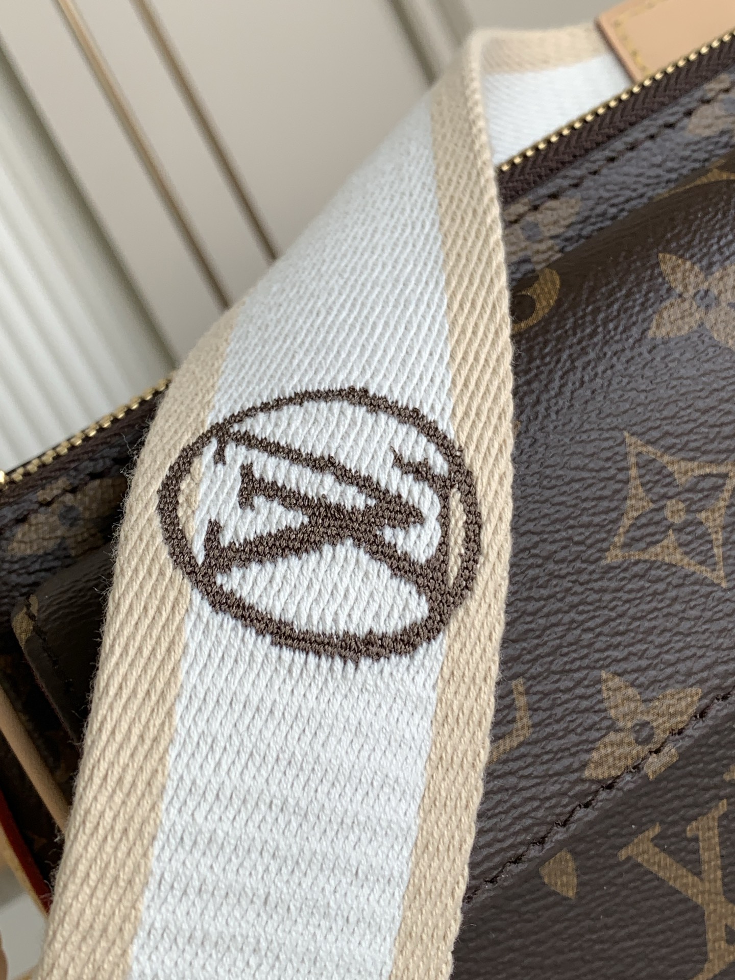 [TOP] Louis Vuitton LV Monogram Vivacite Handbag 25 x 15 x8cm - Brown