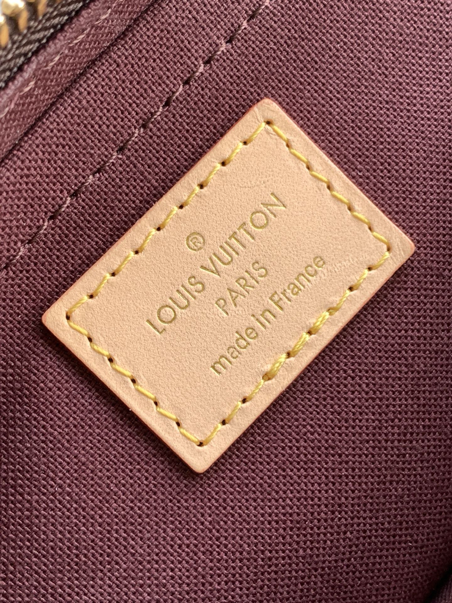 [TOP] Louis Vuitton LV Monogram Vivacite Handbag 25 x 15 x8cm - Brown