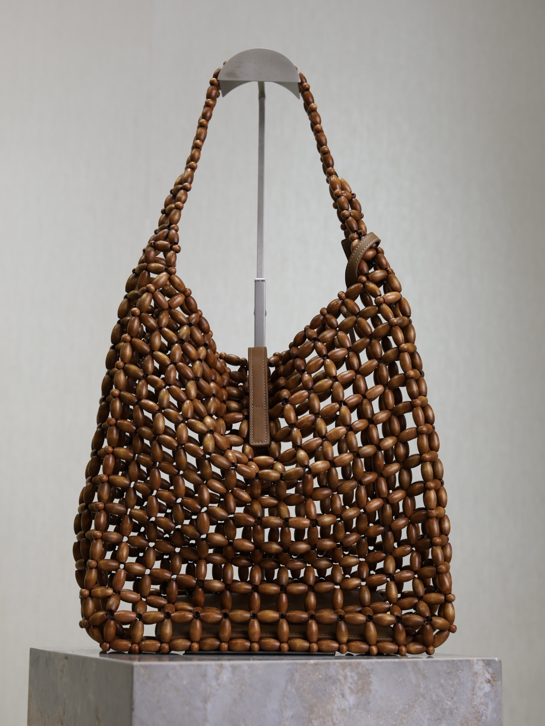 [TOP] Yves Saint Laurent YSL Le 5A7 Bag Hand-Woven Bag 23×22×8.5cm/30×35×10cm - Brown