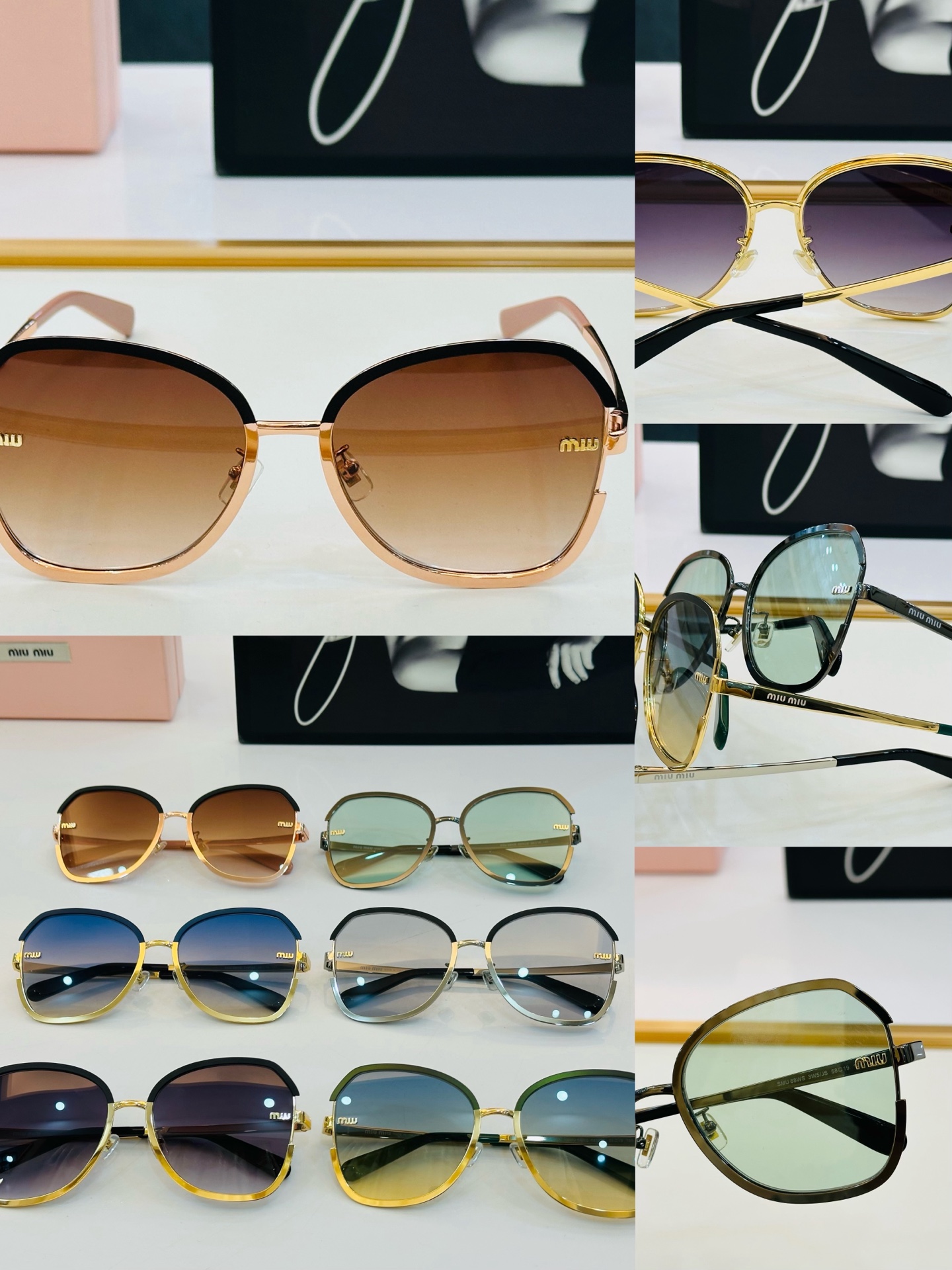 [TOP] Miu Miu Sunglasses - 6 Colors