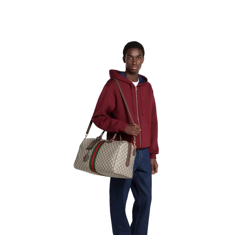 [TOP] GUCCI Ophidia Travel Bag 44 x 29 x 25 cm - Brown