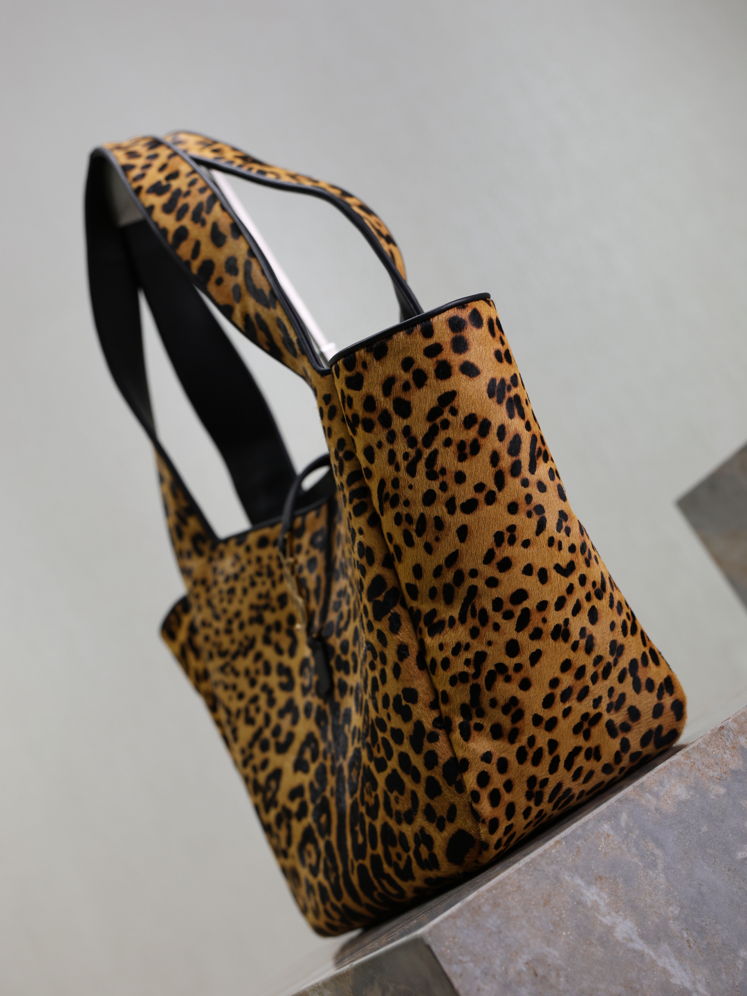 [TOP] Yves Saint Laurent YSL Hobo Bag 50×28×18cm - Brown