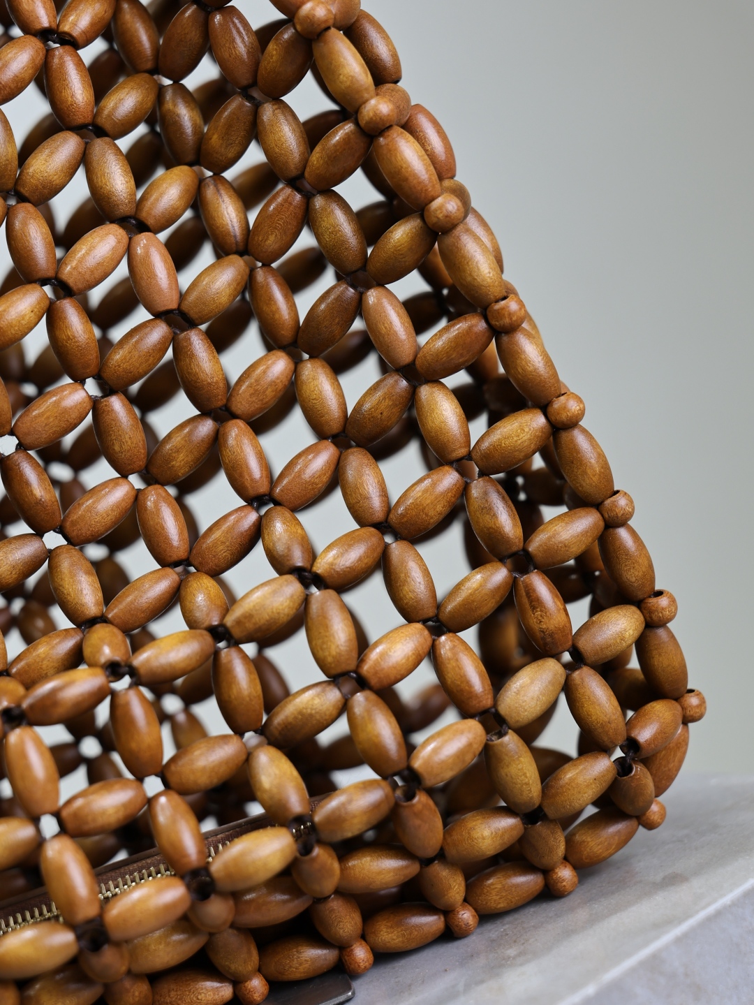 [TOP] Yves Saint Laurent YSL Le 5A7 Bag Hand-Woven Bag 23×22×8.5cm/30×35×10cm - Brown