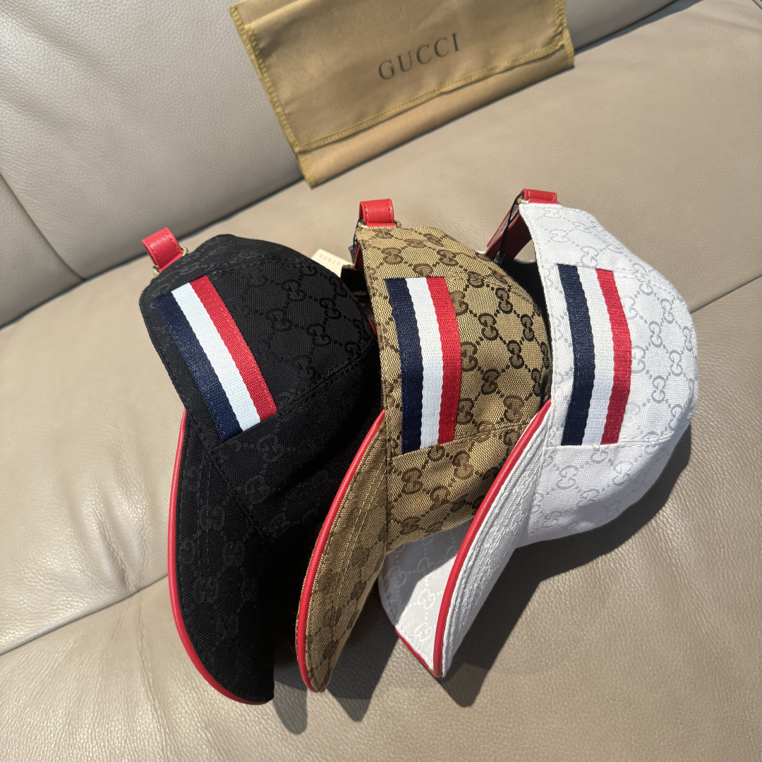 [TOP] GUCCI Classic Baseball Hat - 3 Colors