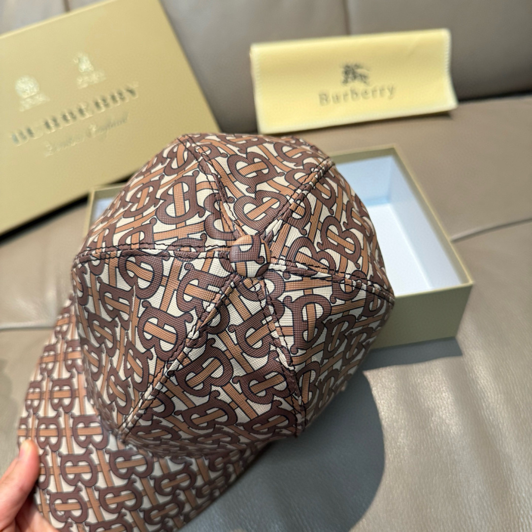 [TOP] BURBERRY Baseball Hat - 2 Colors - 711 Luxury