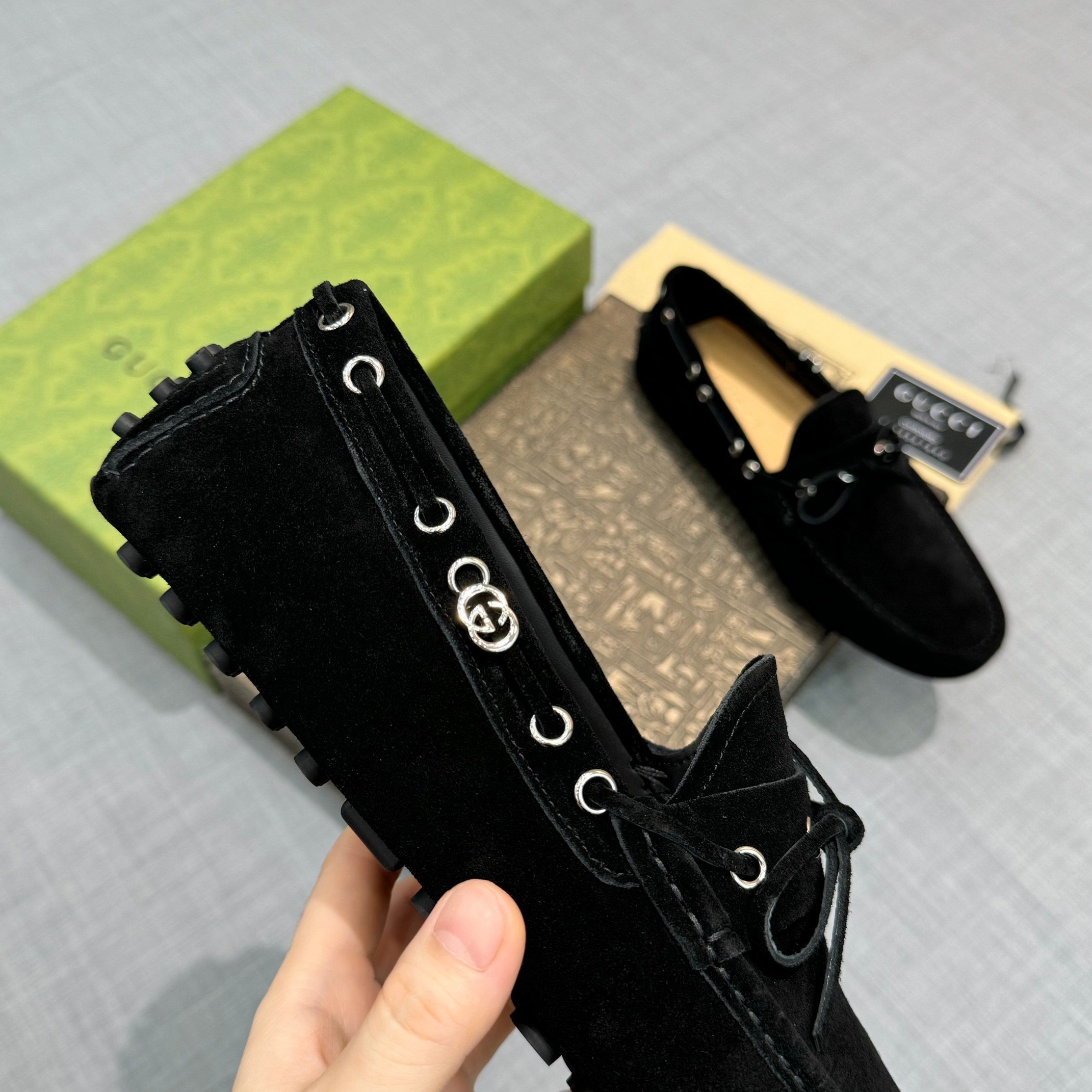 [TOP] GUCCI Men's Bean Shoes - 3 Colour