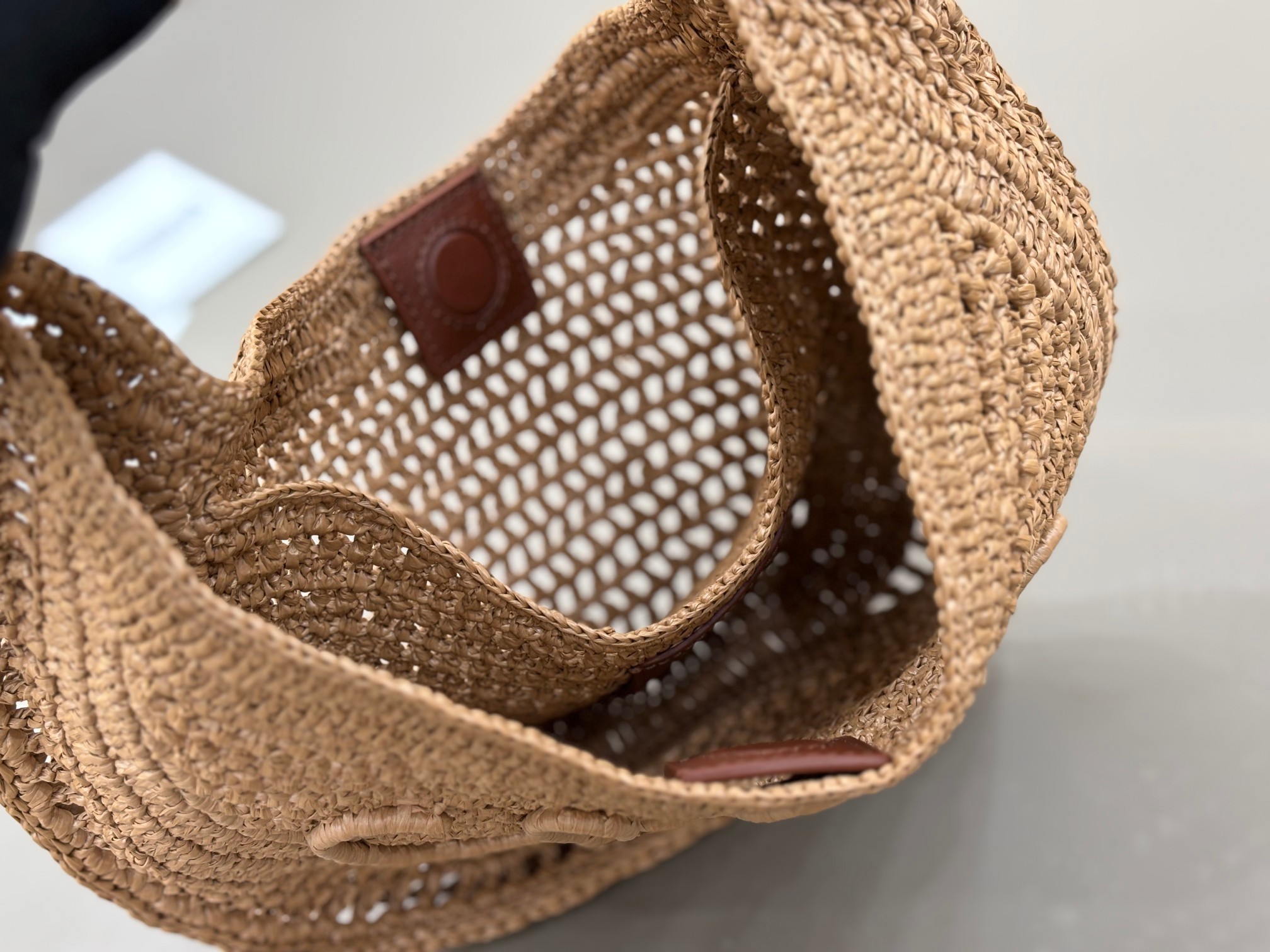 [TOP] Chloe Summer Banana Bag 36*21.5*2cm - Brown