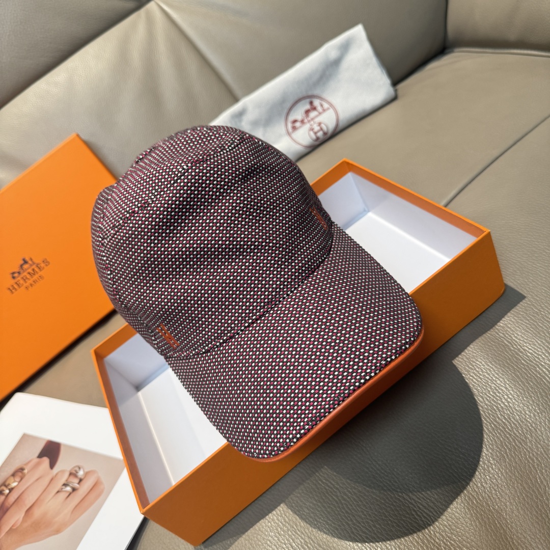 [TOP] HERMES Baseball Hat - 4 Colors