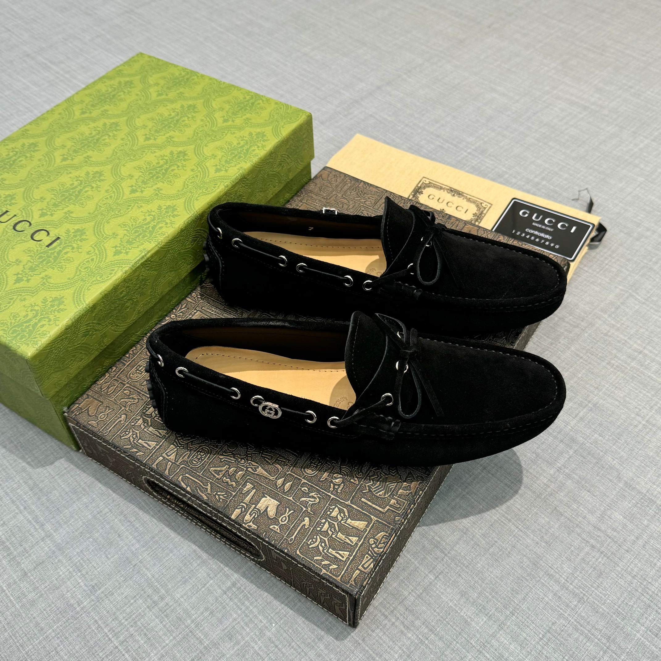 [TOP] GUCCI Men's Bean Shoes - 3 Colour