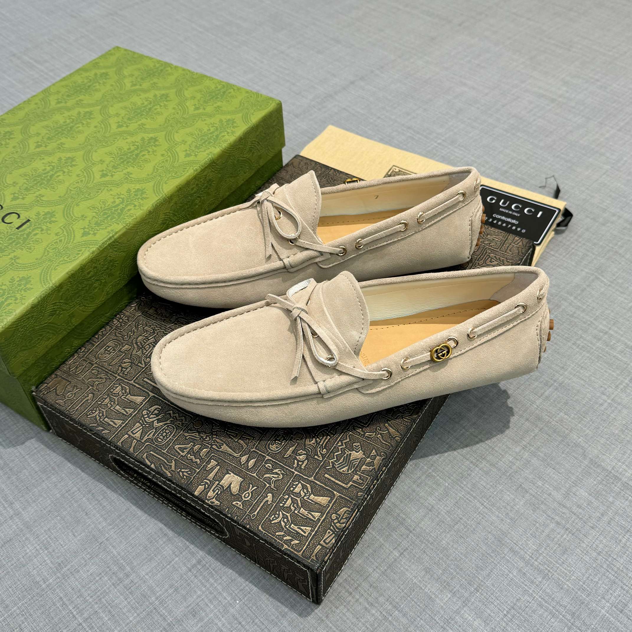[TOP] GUCCI Men's Bean Shoes - 3 Colour
