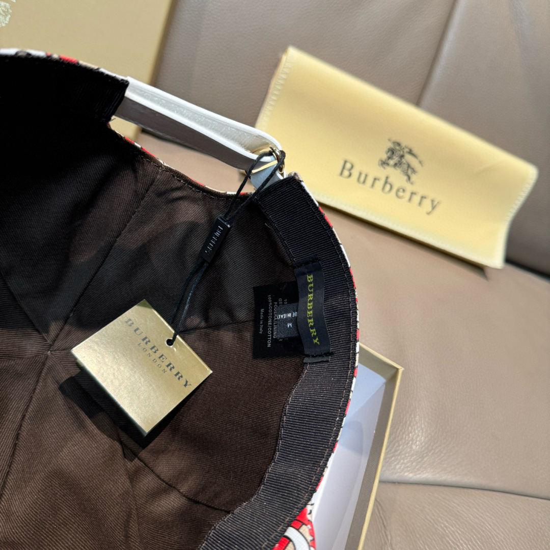 [TOP] BURBERRY Baseball Hat - 2 Colors - 711 Luxury