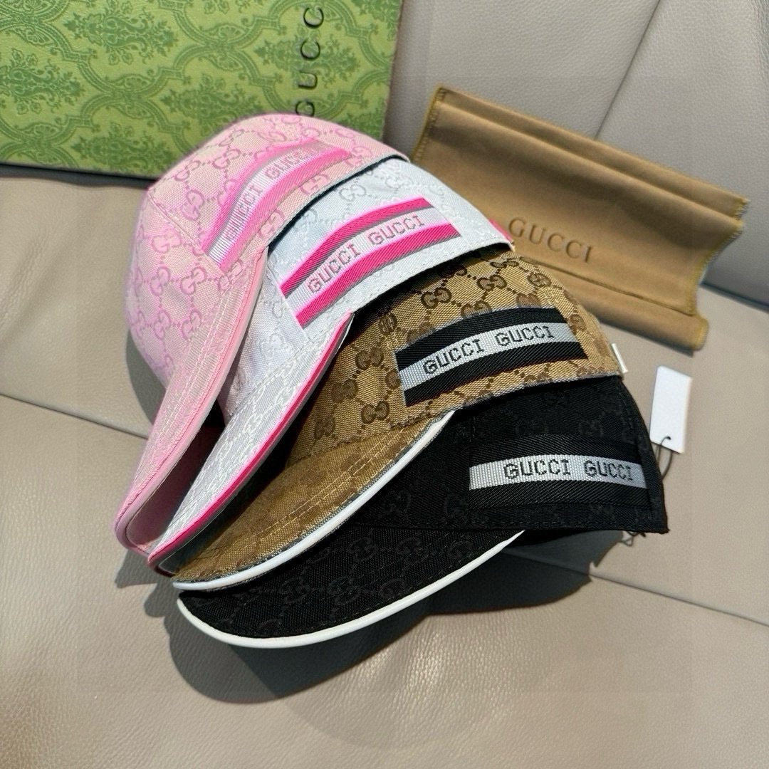 [TOP] GUCCI Classic Baseball Hat - 4 Colors
