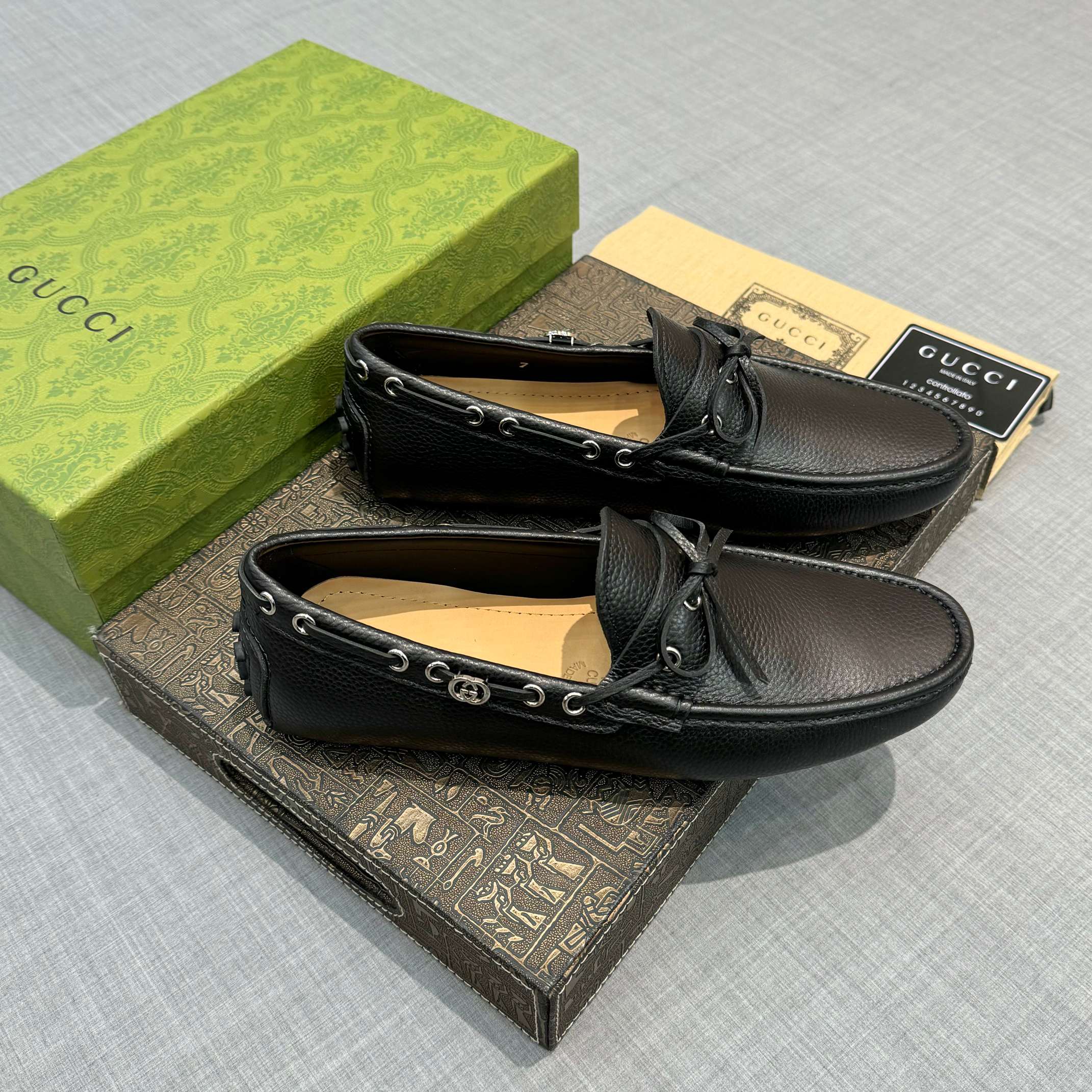 [TOP] GUCCI Men's Bean Shoes - 3 Colour