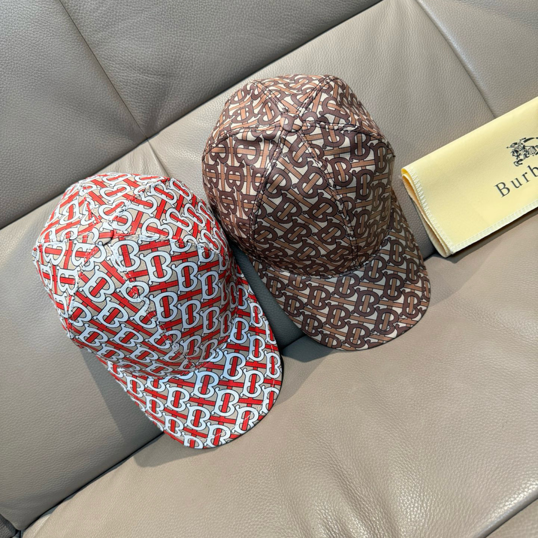 [TOP] BURBERRY Baseball Hat - 2 Colors