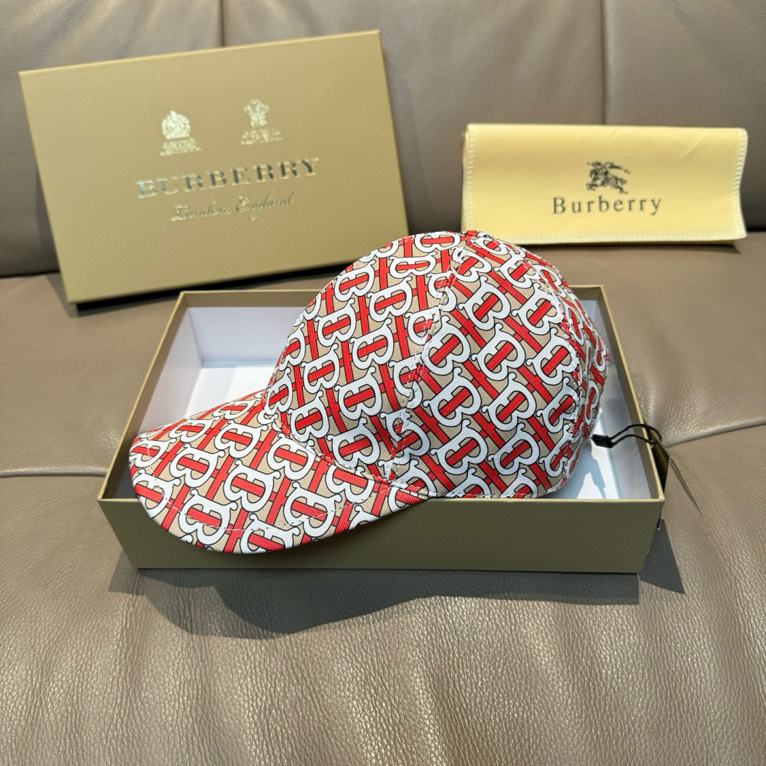 [TOP] BURBERRY Baseball Hat - 2 Colors - 711 Luxury