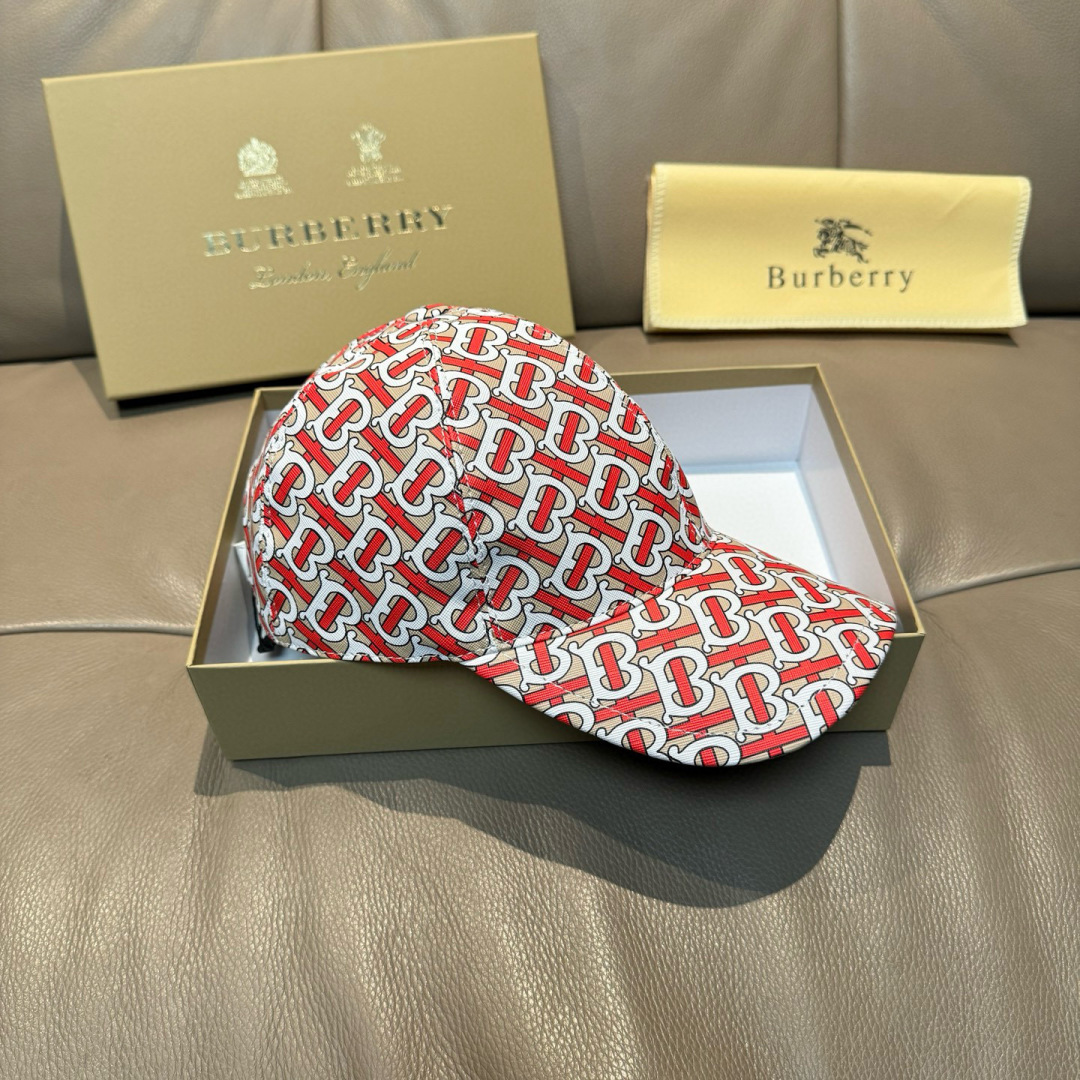 [TOP] BURBERRY Baseball Hat - 2 Colors - 711 Luxury