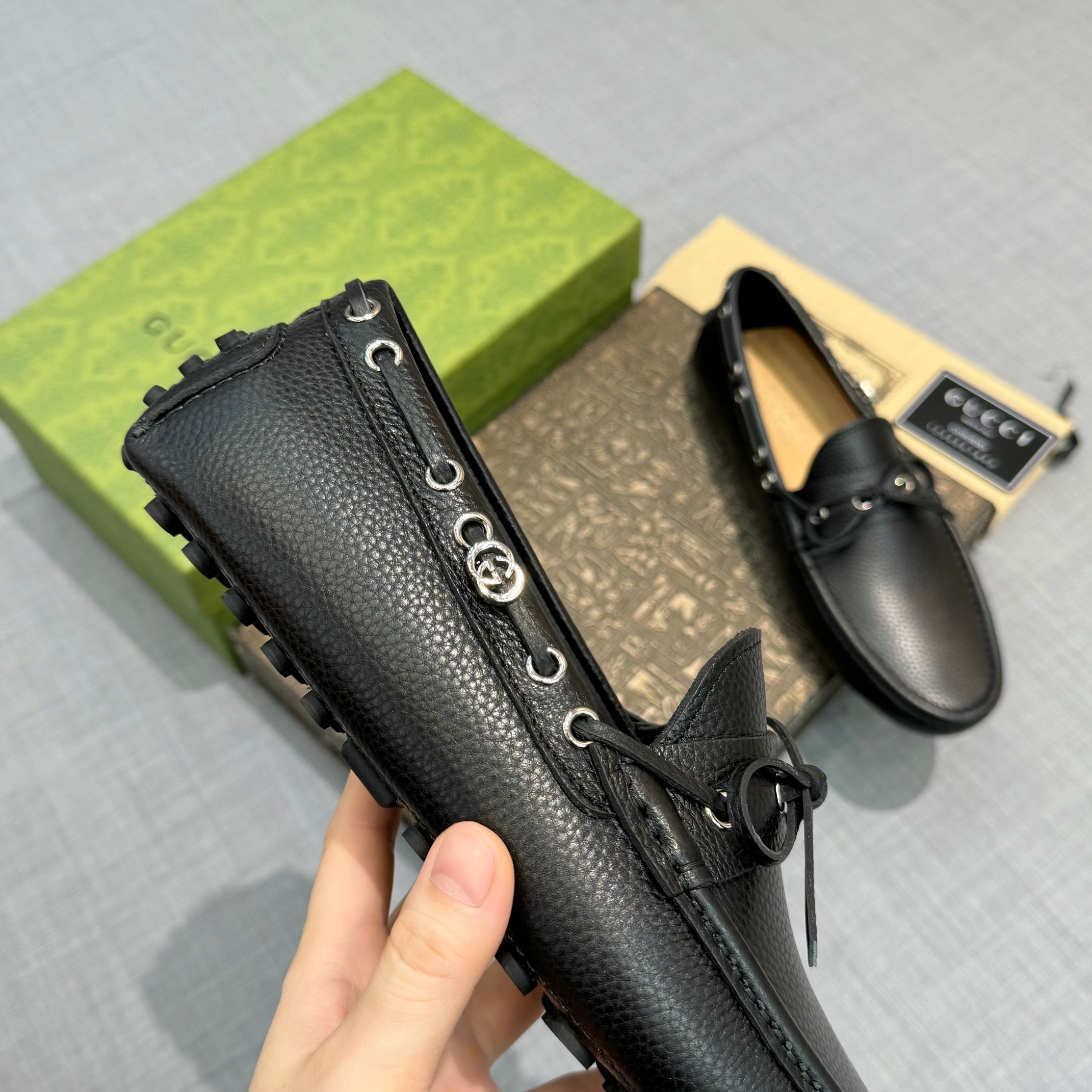 [TOP] GUCCI Men's Bean Shoes - 3 Colour