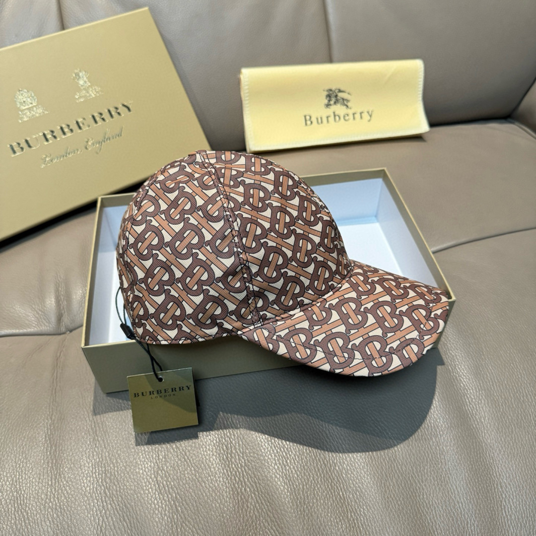 [TOP] BURBERRY Baseball Hat - 2 Colors - 711 Luxury
