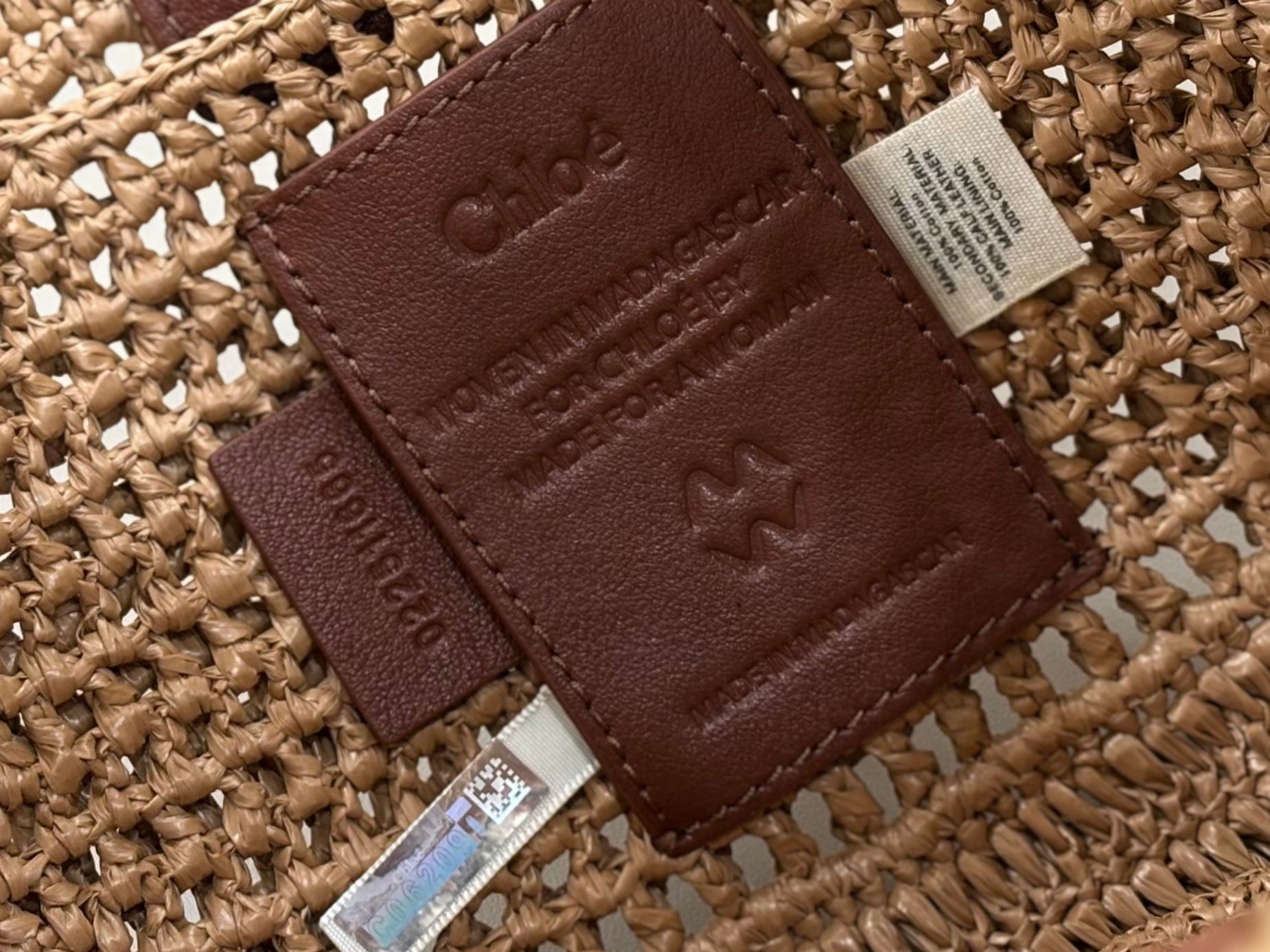 [TOP] Chloe Summer Banana Bag 36*21.5*2cm - Brown