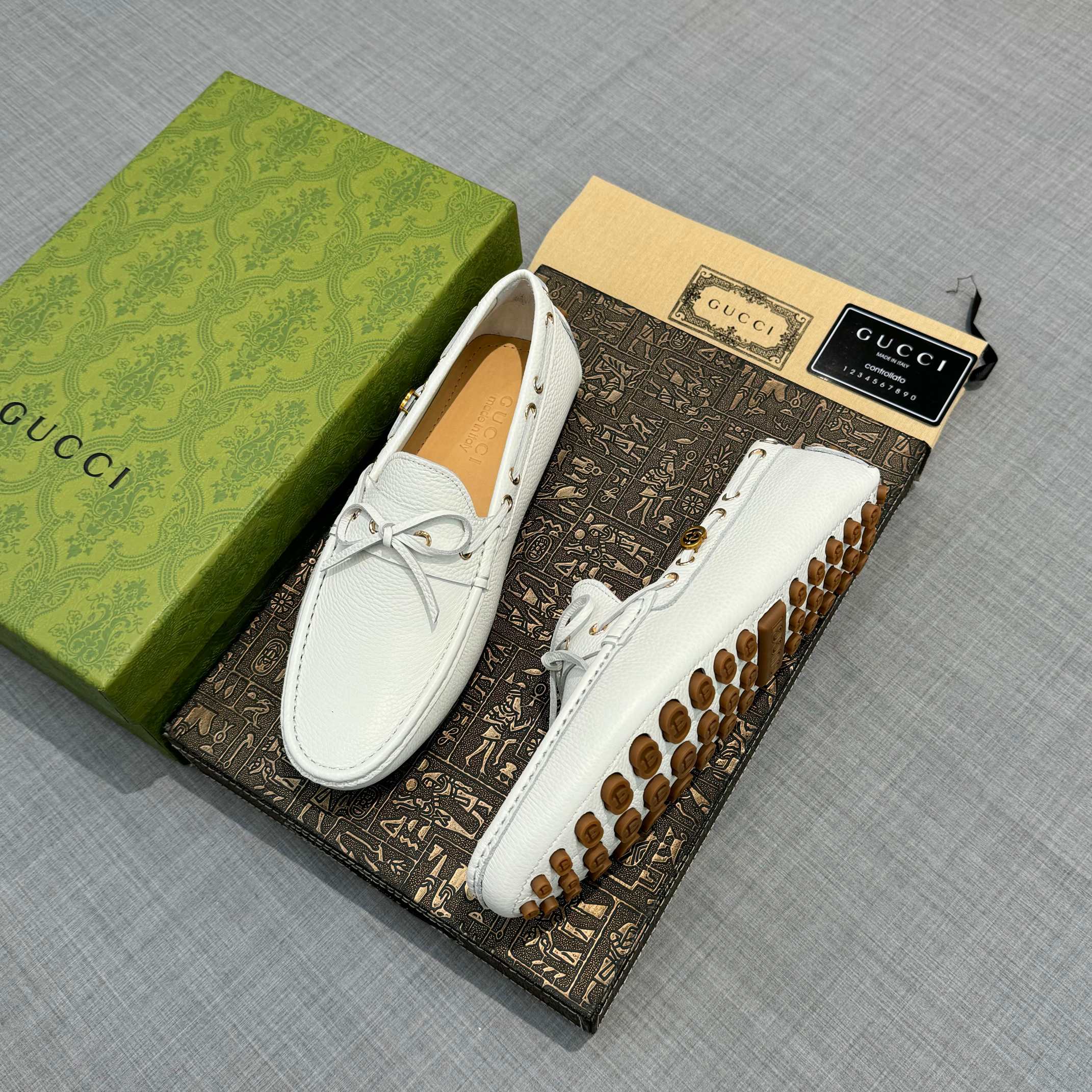 [TOP] GUCCI Men's Bean Shoes - 3 Colour