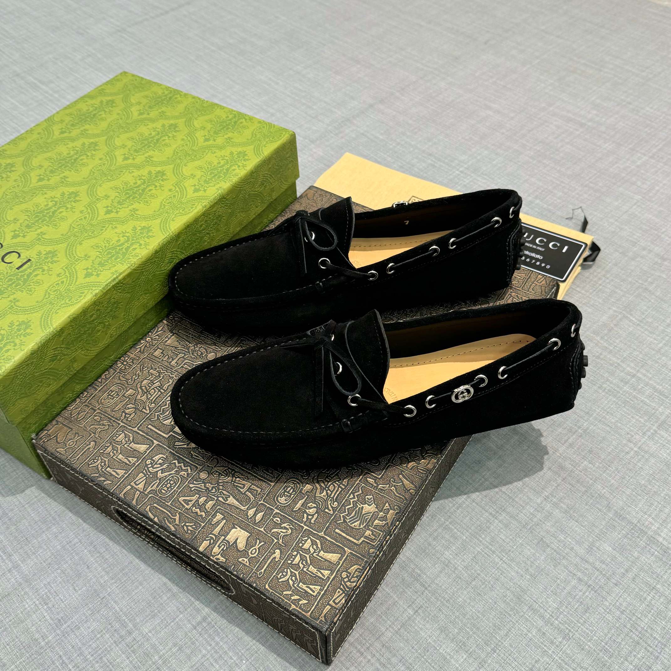 [TOP] GUCCI Men's Bean Shoes - 3 Colour