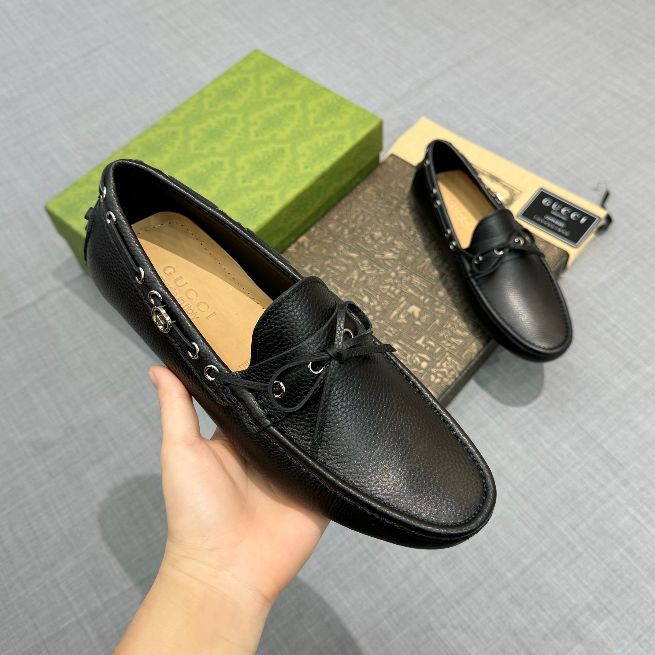 [TOP] GUCCI Men's Bean Shoes - 3 Colour