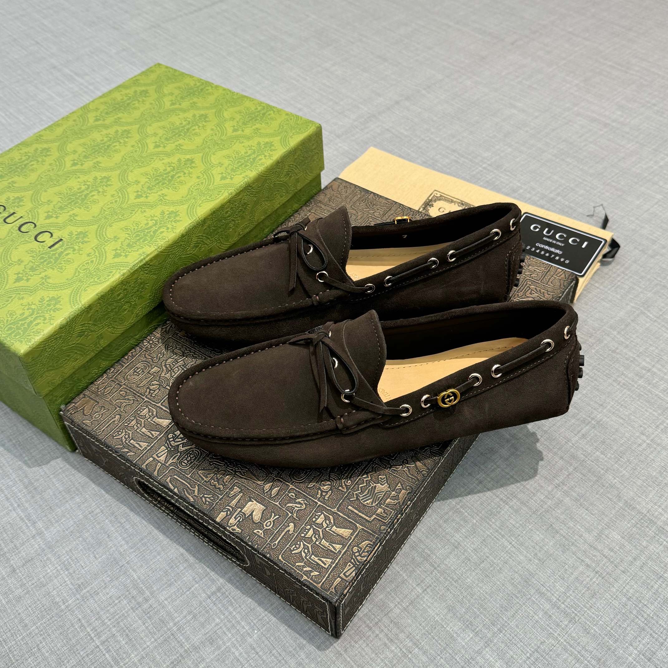 [TOP] GUCCI Men's Bean Shoes - 3 Colour