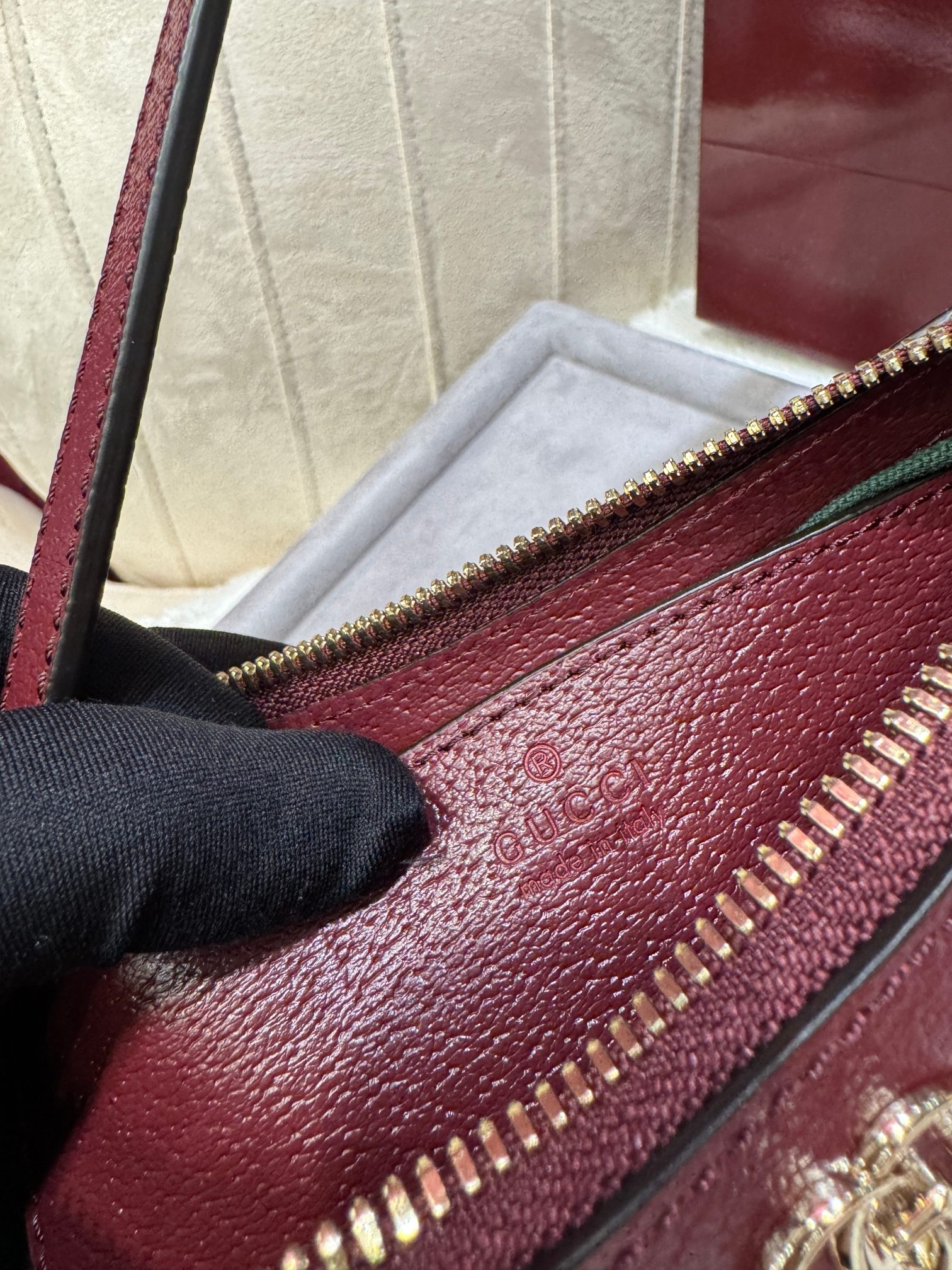 [TOP] GUCCI Ophidia Shoulder Bag 26 x 15 x 6.5 cm - Brown