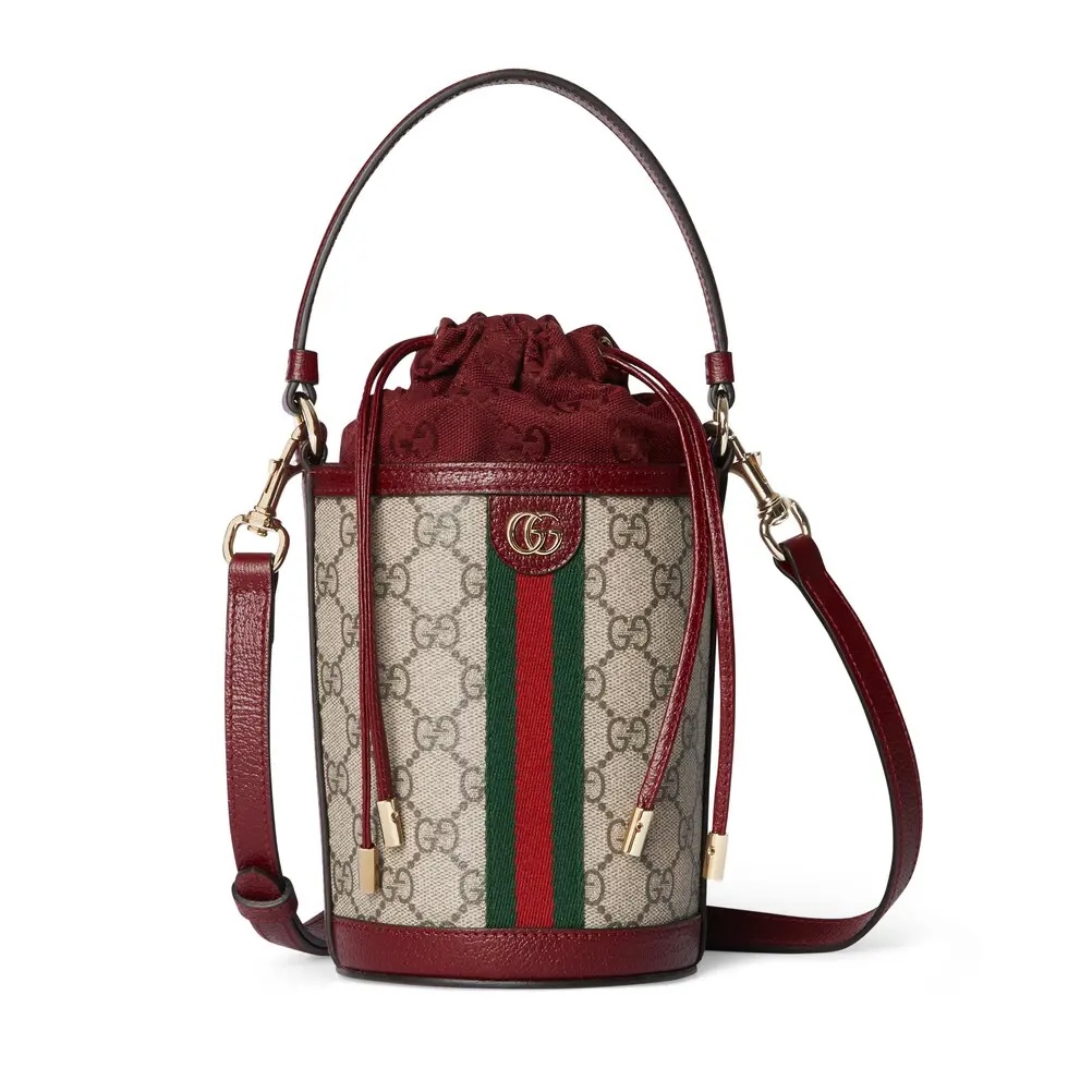 [TOP] GUCCI Ophidia Shoulder Bag 11.5 x 23 x 8 cm - Brown