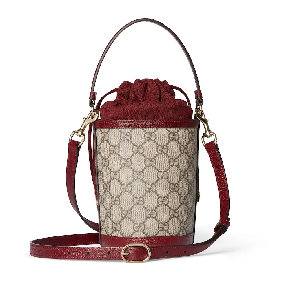 [TOP] GUCCI Ophidia Shoulder Bag 11.5 x 23 x 8 cm - Brown