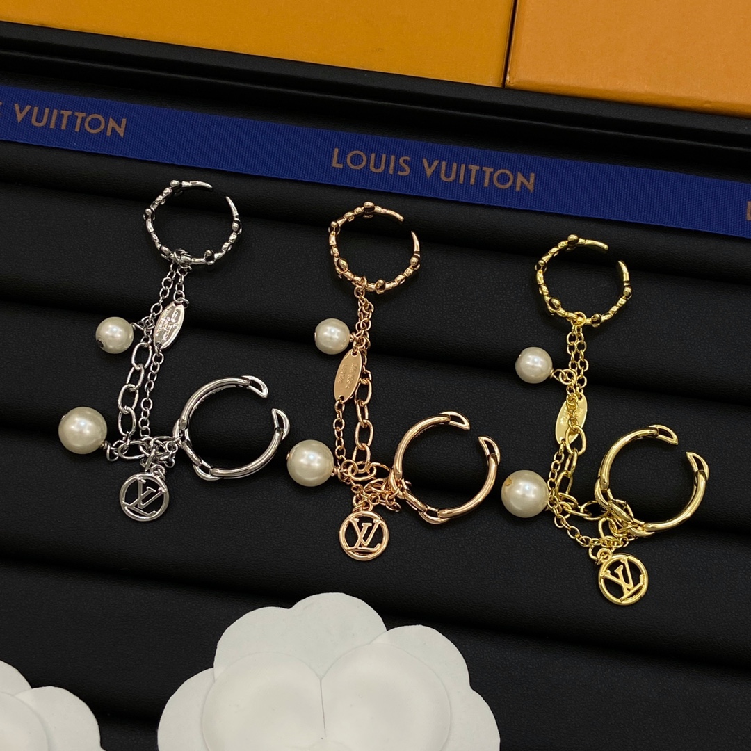 [TOP] Louis Vuitton LV Open Ring - 3 Colors