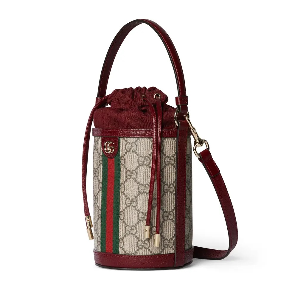 [TOP] GUCCI Ophidia Shoulder Bag 11.5 x 23 x 8 cm - Brown