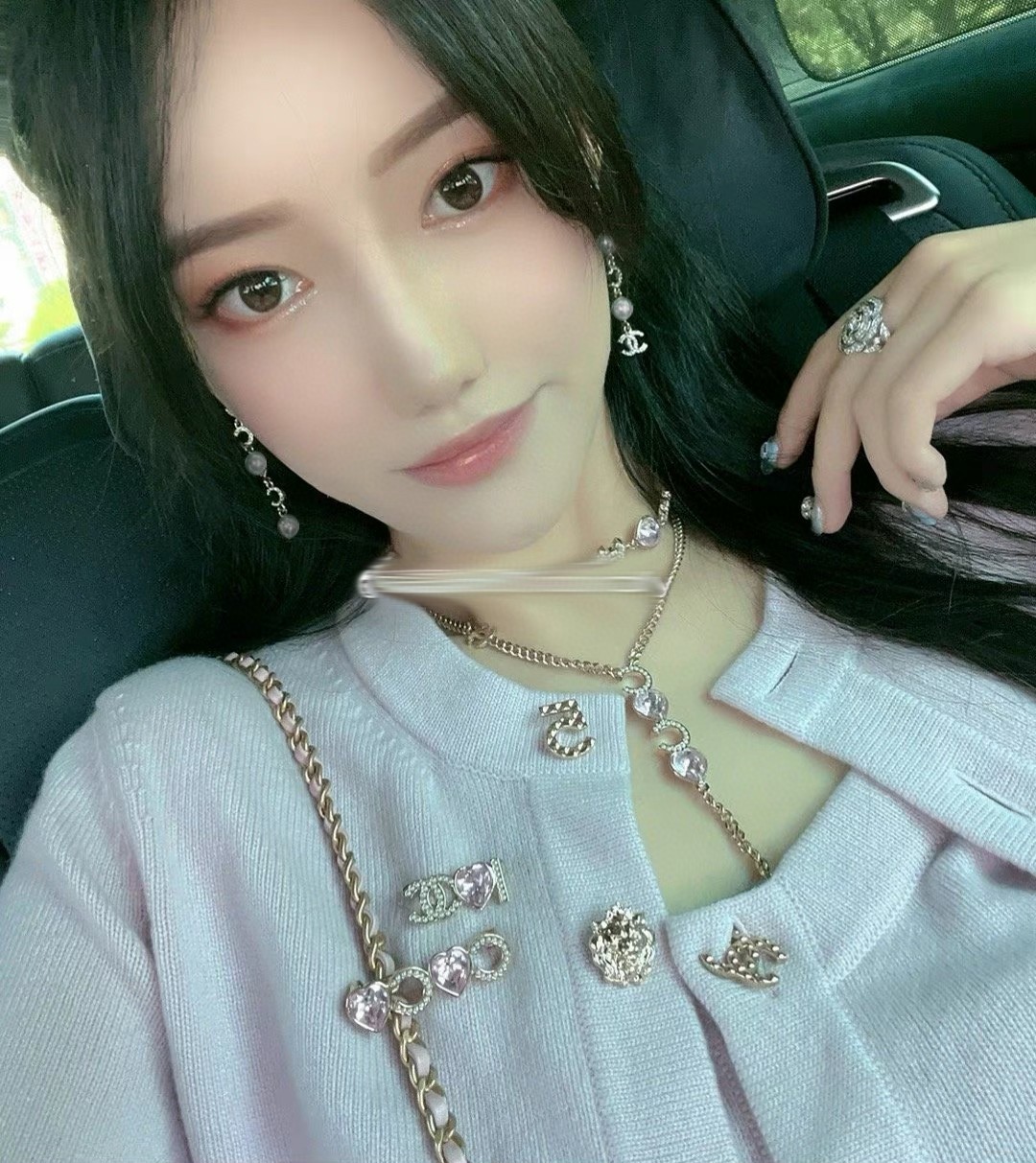 [TOP] CHANEL Earrings - Silver