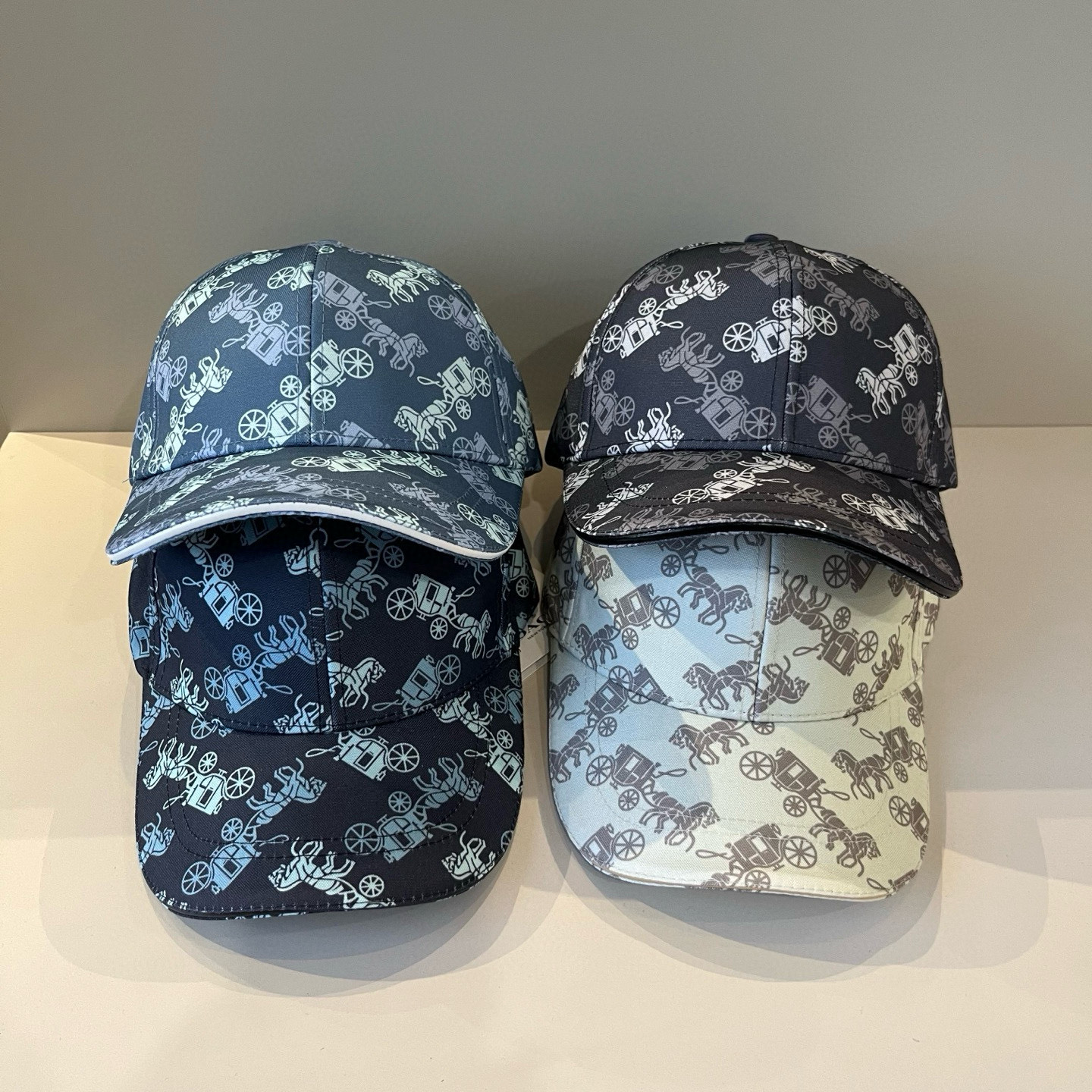 [TOP] HERMES Baseball Hat - 4 Colors
