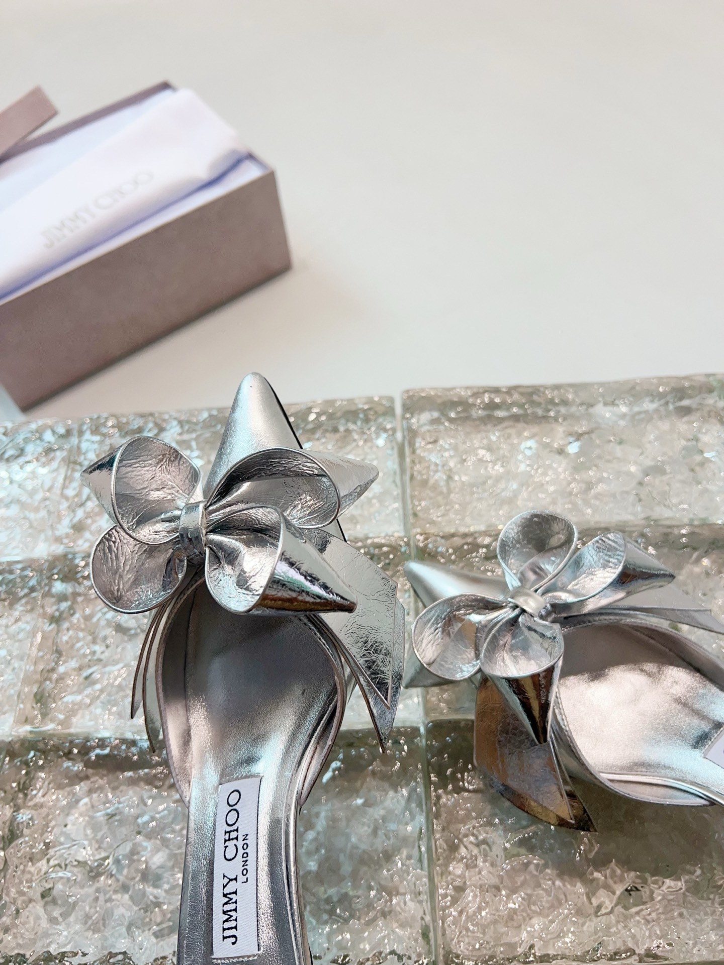 [TOP] Jimmy Choo Staz Sling Back 70 Pumps - 2 Color