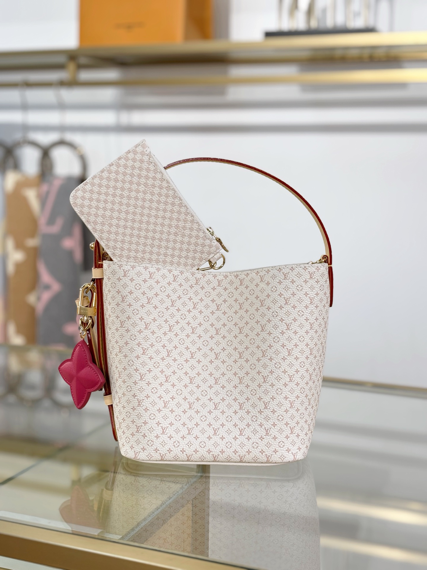 [TOP] Louis Vuitton LV All In BB Handbags 16x18x12cm - Beige