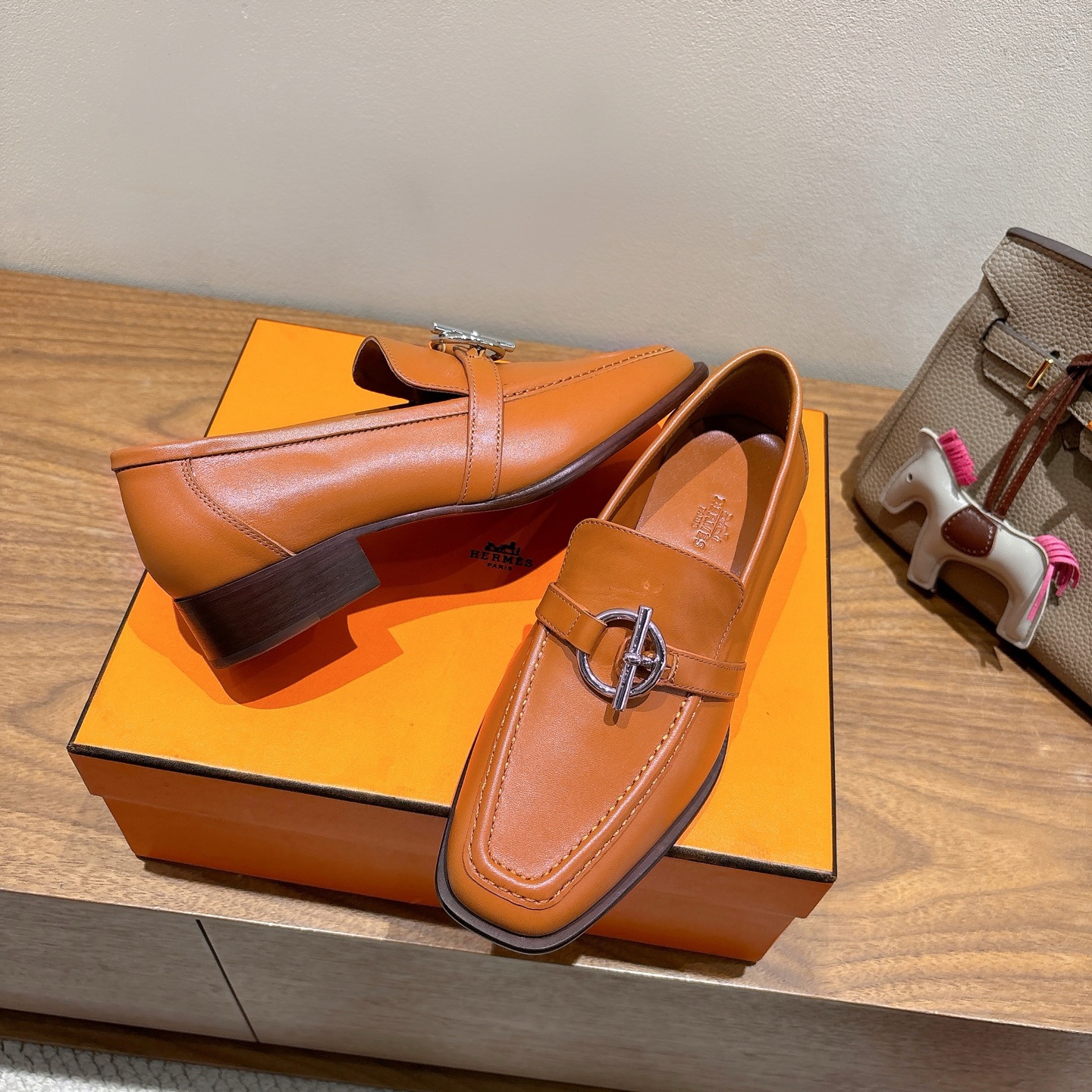 [TOP] HERMES Loafers Shoes - 4 Colors