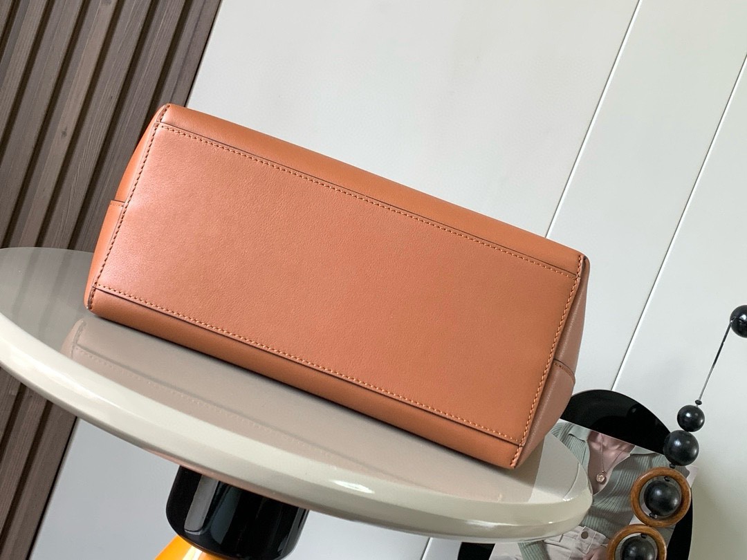 [TOP] LOEWE Anagram Tote Bag 29x25x14CM - Brown