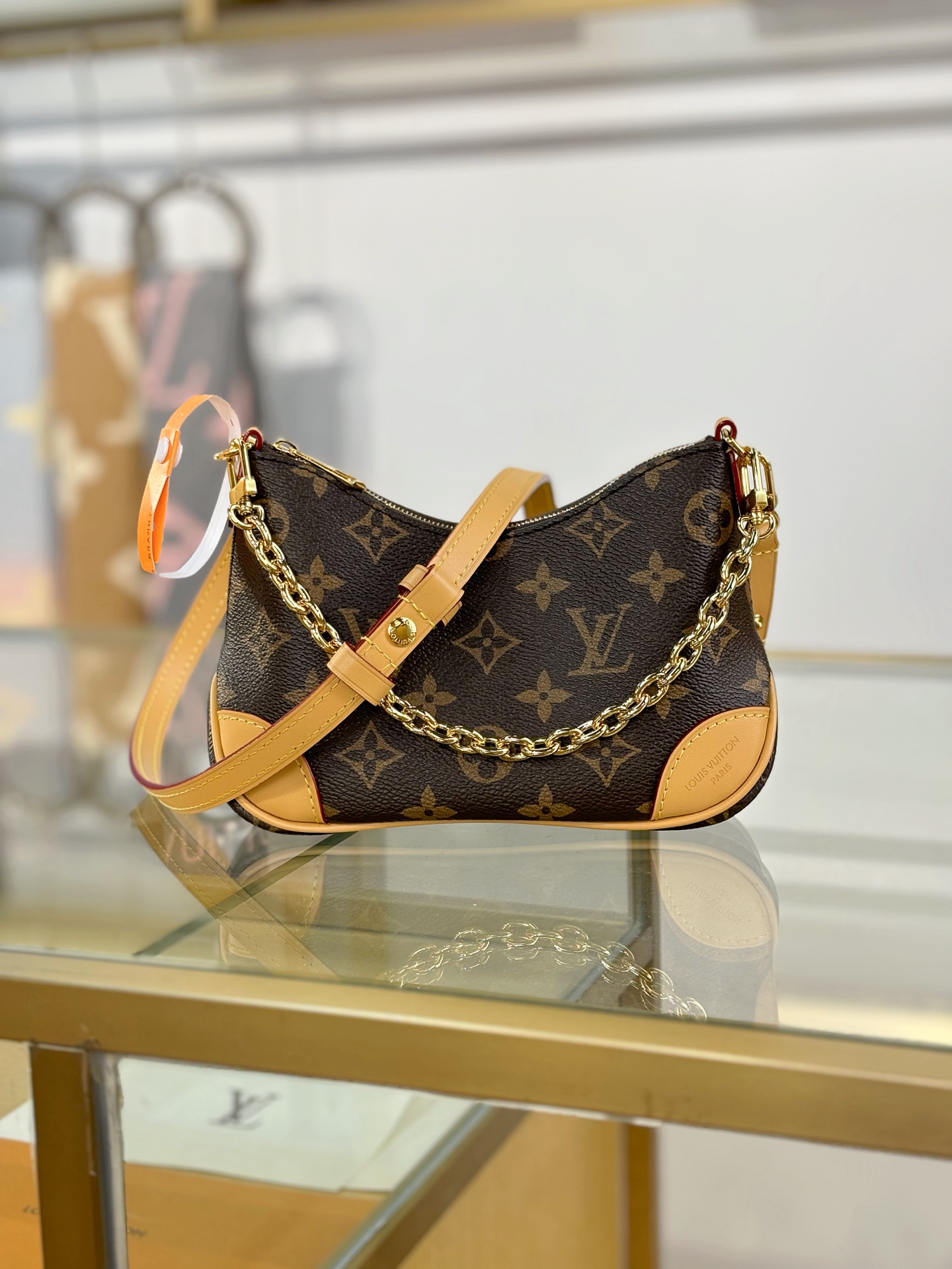 [TOP] Louis Vuitton LV Boulogne Odeon Bag Monogram Nano 21x11.5x7cm - Brown