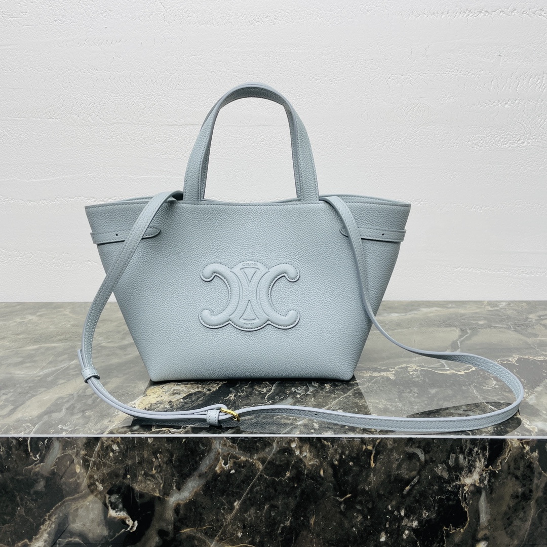 [TOP] CELINE Cabas Anais Bag Grained Calfskin 20x21x10cm - 5 Color
