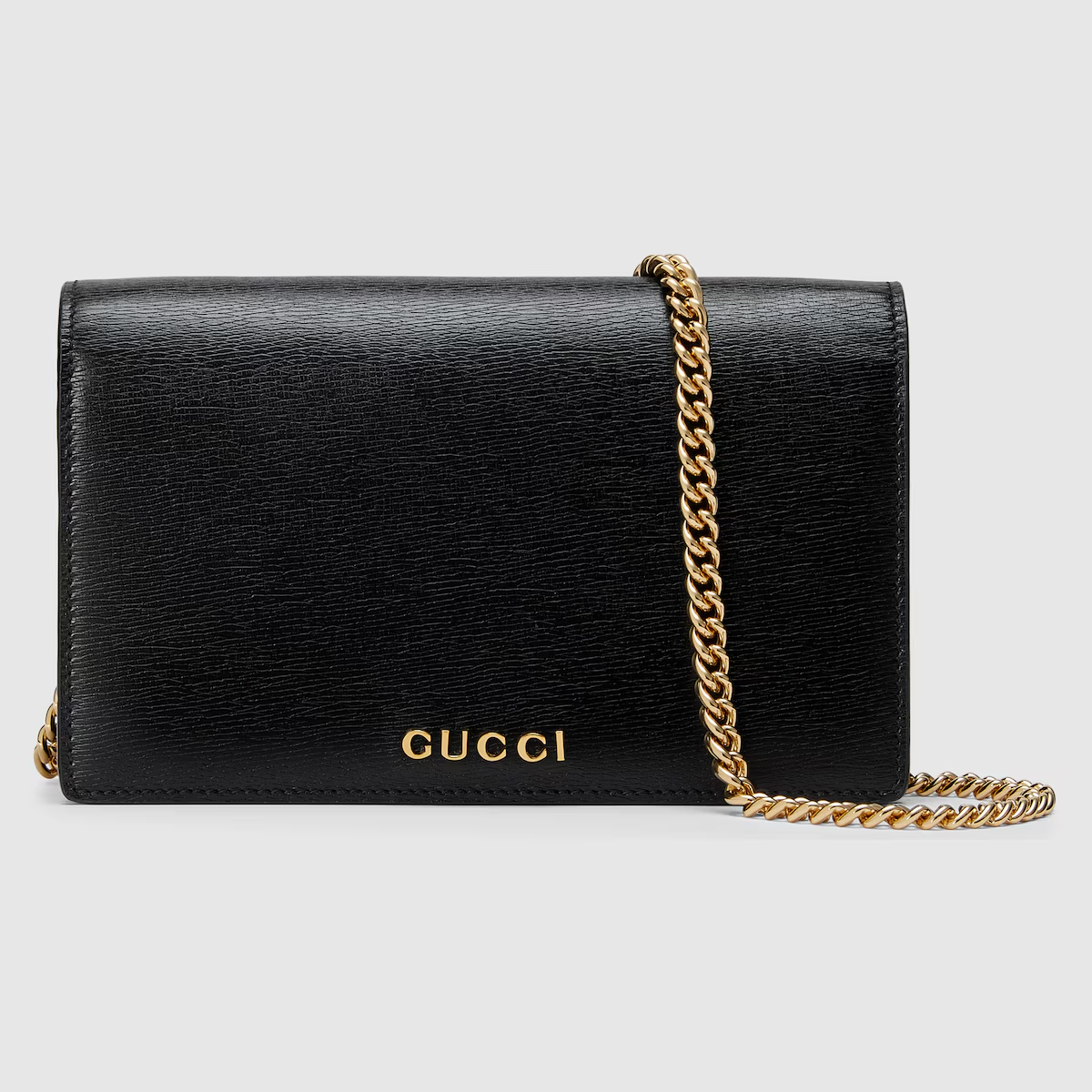 [TOP] GUCCI  Shoulder Bag 11 x 17.5 cm -  Black