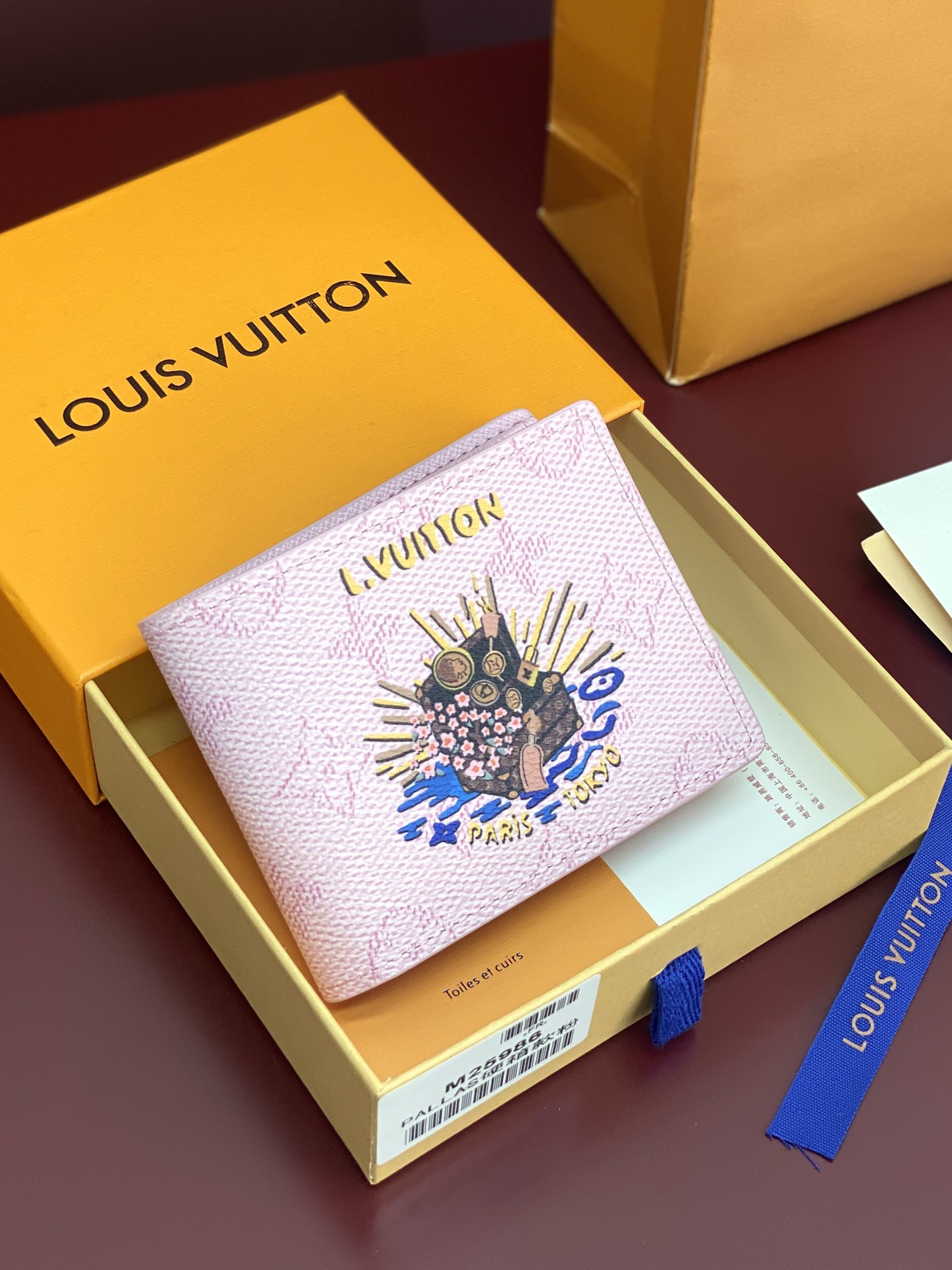 [TOP] Louis Vuitton LV Slender Wallet 11x8.5x2cm - 3 Color